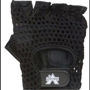 Black Ocelot Veleo Wrist Wrap Workout Gloves NWT